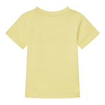 Guess T-Shirt Girocollo Tinta Unita con Stampa per Neonato N5GI04K8HM4 GIALLO GUESS 