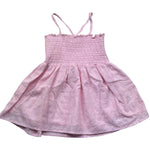 Saint Barth Camicia Bretelline Tinta Unita In Pizzo Sangallo per Bambina IRMINE ROSA SAINT BARTH 