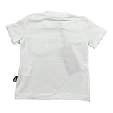 Daniele Alessandrini T-Shirt Girocollo tinta unita con Stampa Bianco per Neonato 1296M00014 BIANCO DANIELE ALESSANDRINI 