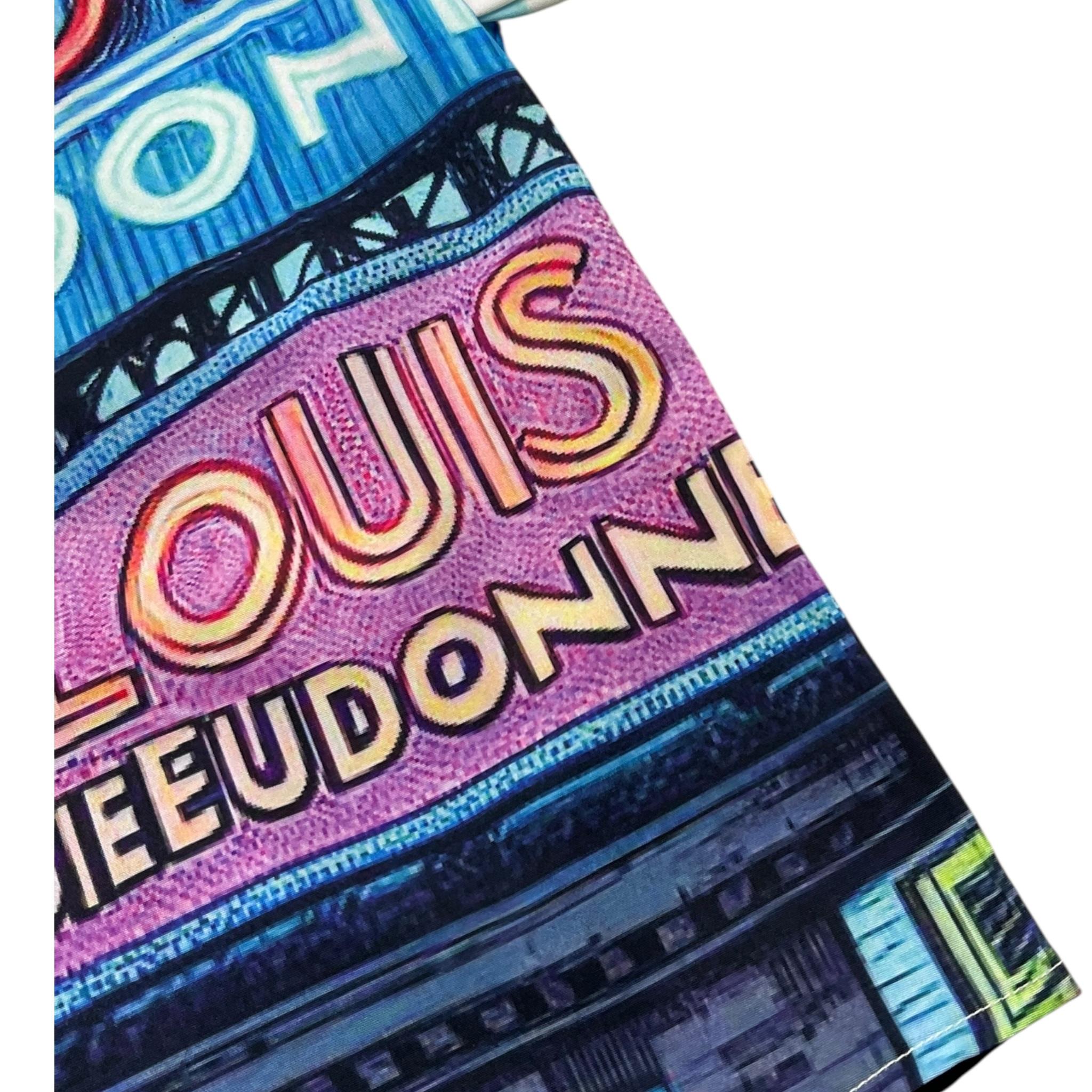 Louis Dieudonne' Camicia Mezza Manica Tinta Unita con Stampa per Neonato LD0111N BLU LOUIS DIEUDONNE' 