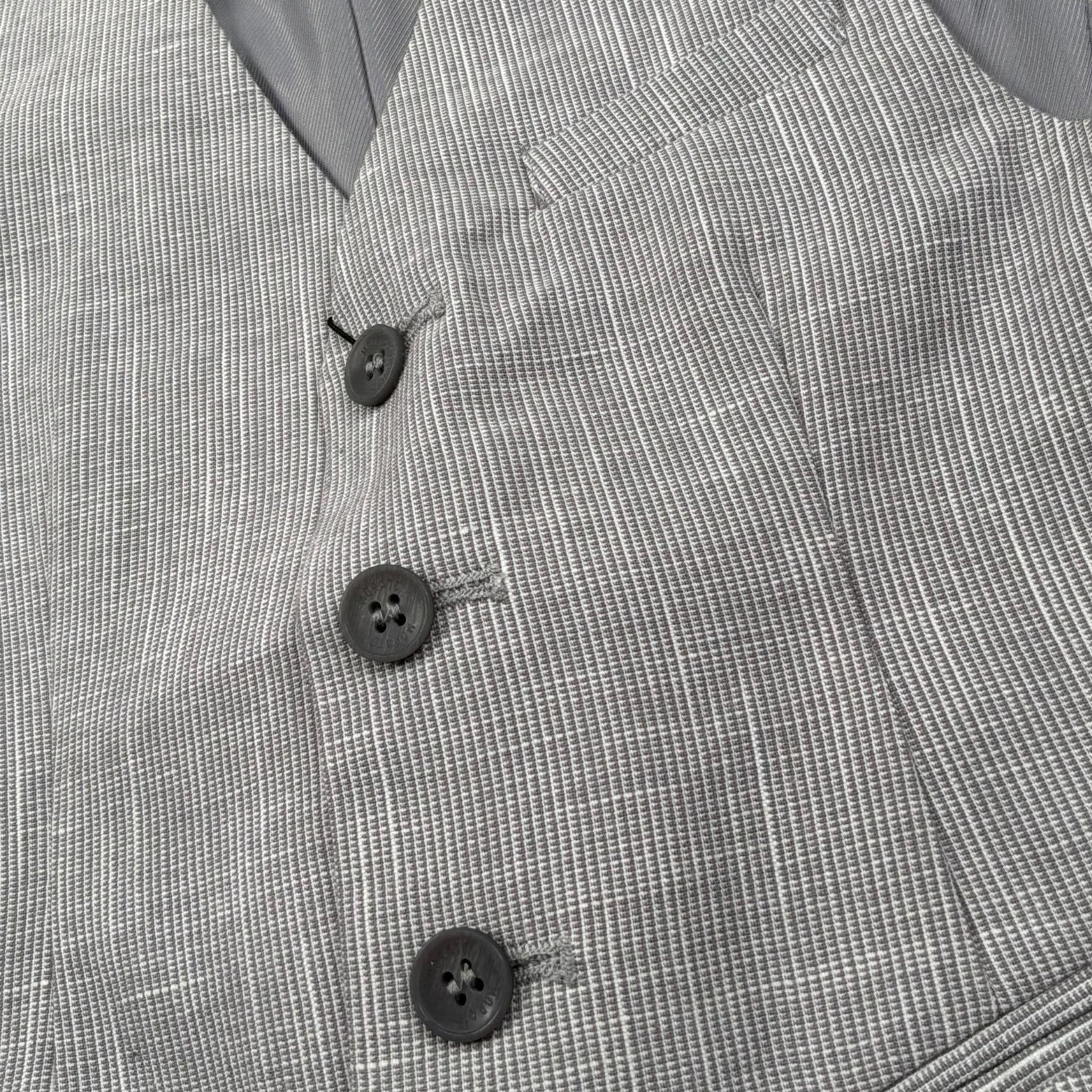 Antony Morato Gilet Tinta Unita con Microfantasia per Bambino VE00029 GRIGIO ANTONY MORATO 