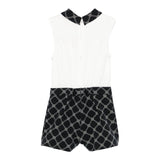 Elisabetta Franchi Tuta Giromanica Bicolore per Bambina EFTA100 BIANCO/NERO ELISABETTA FRANCHI 