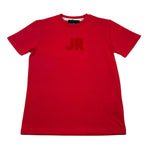 John Richmond T-Shirt Girocollo Tinta Unita con Stampa per Bambino RBP26191TS ROSSO JOHN RICHMOND 