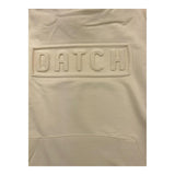 Datch Felpa Tinta Unita Con Cappuccio E Stampa Beige Per Bambino