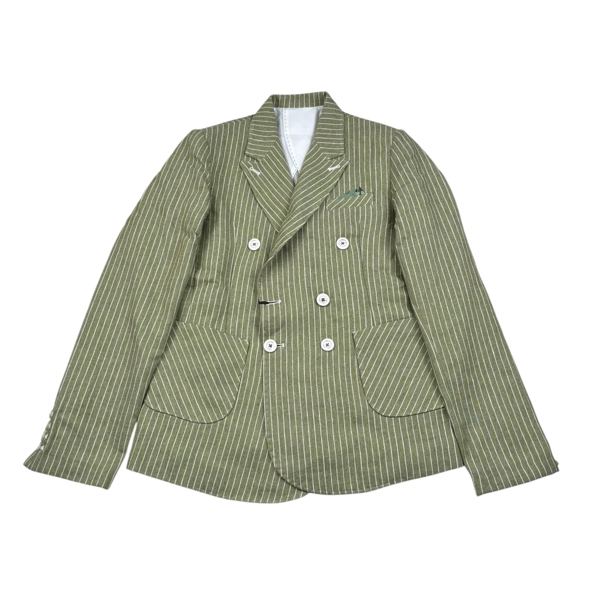 Emanuel Pris Giacca Tinta Unita con Taschino per Bambino EGC1075R VERDE EMANUEL PRIS 