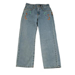 Just Cavalli Jeans Tinta Unita con Girovita Regolabile per Bambina JGP26072JE AZZURRO JUST CAVALLI 