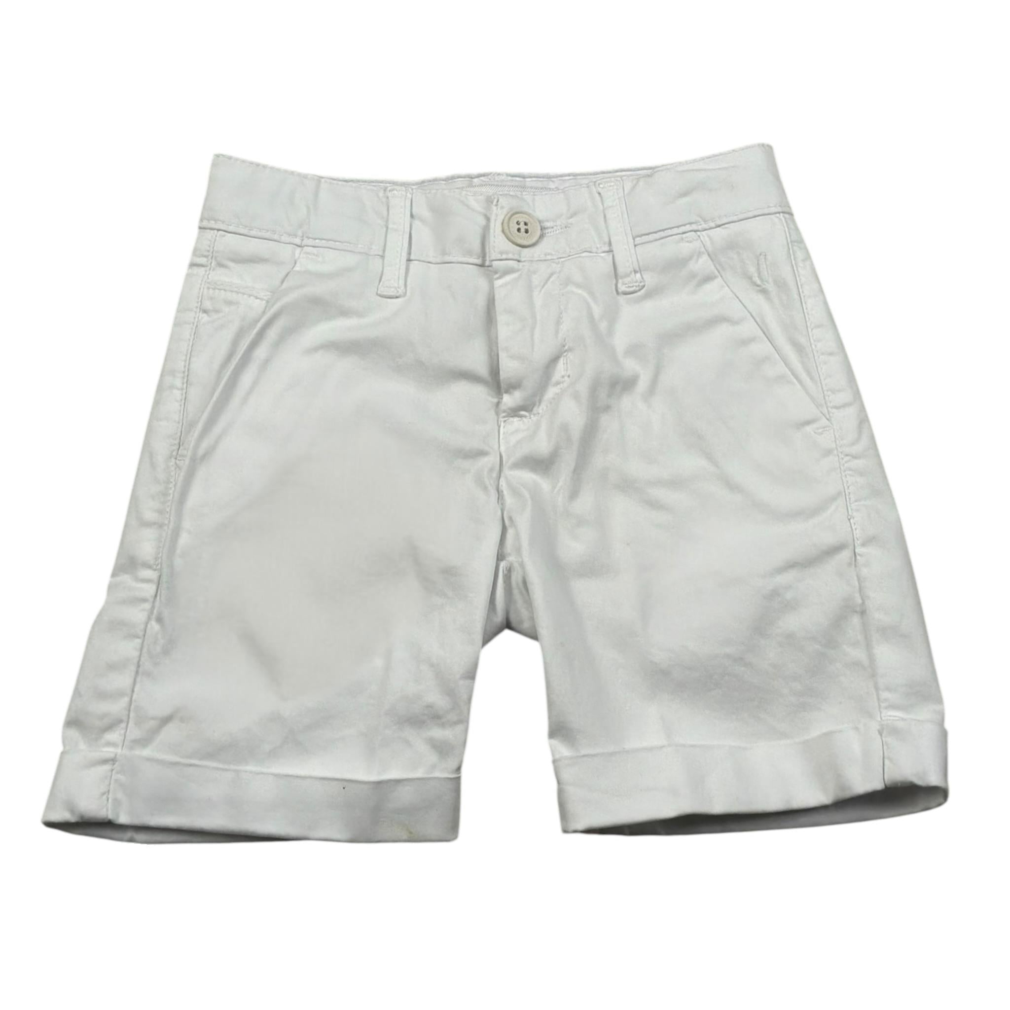 Jeckerson Bermuda Tinta Unita con Girovita Regolabile per Neonato JN4111 BIANCO JECKERSON 