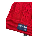 CESARE PACIOTTI cappello tinta unita con logo Rosso per Bambino CAP3325B ROSSO CESARE PACIOTTI 