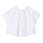 Maison Margiela Camicia Tinta Unita per Bambina M60760 BIANCO MAISON MARGIELA 