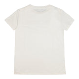 Balmain T-Shirt Tinta Unita con Logo per Bambina BV8B91 PANNA BALMAIN 