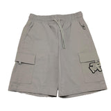 John Richmond Bermuda Tinta Unita con Elastico In Vita per Bambino RBP25144BE GRIGIO JOHN RICHMOND 