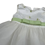 Colori Chiari Abito Cerimoniale tinta unita Giromanica Bianco per Neonata FN04365 BIANCO COLORI CHIARI 
