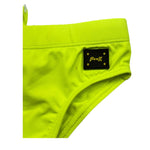 F**K Costume Mutandina Tinta Unita per Neonato FJ243010FY GIALLO FLUO F**K 