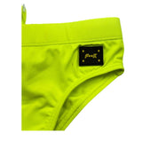 F**K Costume Mutandina Tinta Unita per Neonato FJ243010FY GIALLO FLUO F**K 