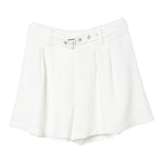 Liu Jo Short Tinta Unita con Cinturino per Bambina GA5033 BIANCO LIU JO 