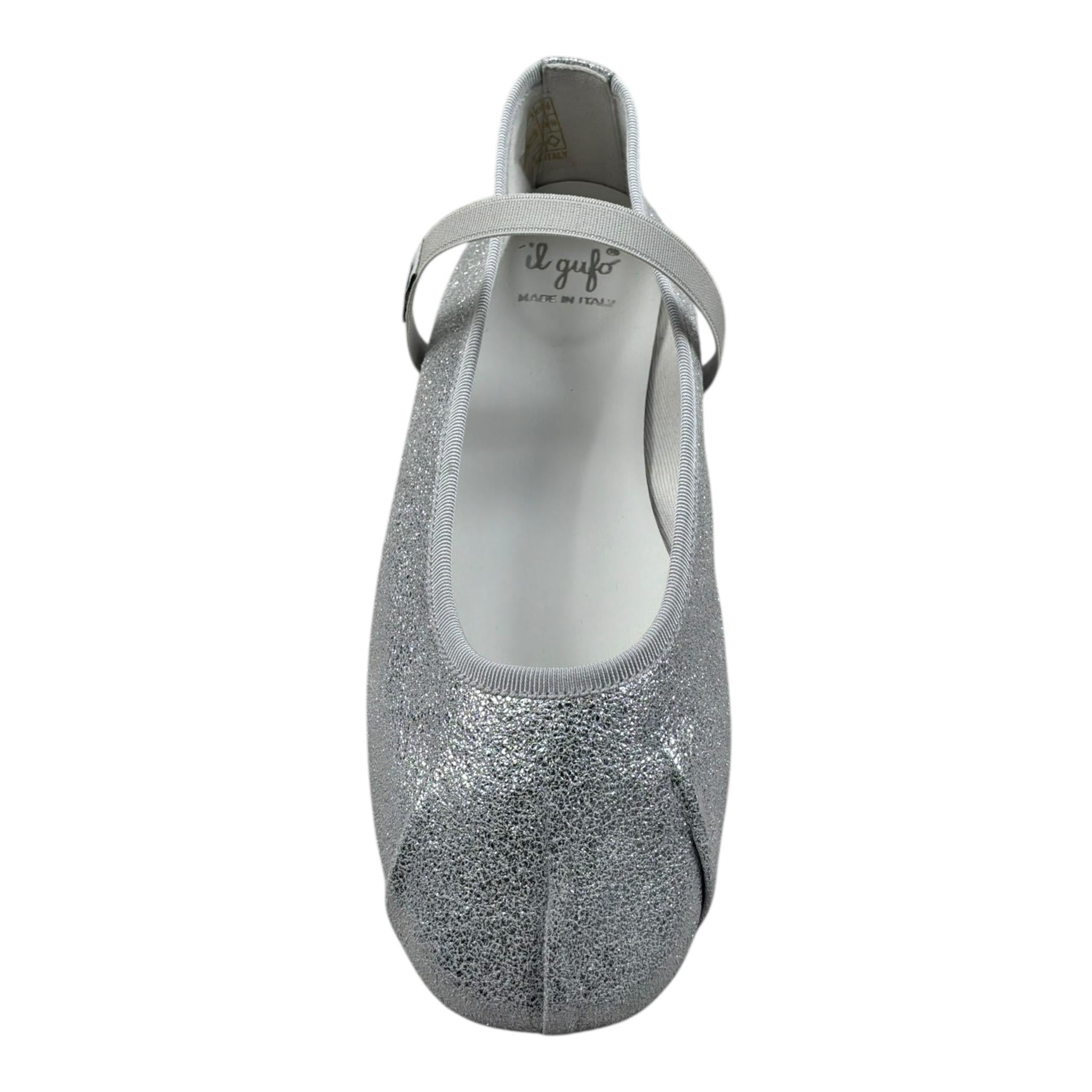 Il Gufo Ballerine Tinta Unita Glitterata per Bambina 021759 ARGENTO IL GUFO 
