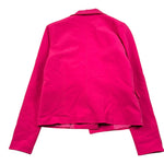 Kaos Giacca Tinta Unita con Applicazione per Bambina KS114 FUXIA KAOS 
