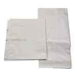 LE BEBE' set 3 pezzi lenzuola tinta unita cn ricami Bianco per Neonato LBB5079 BIANCO LE BEBE' 