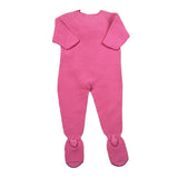 Cnd Tutina Tinta Unita con Fiocco per Neonata 55933010 FUXIA CND 