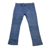 Never Too Pantalone Tinta Unita Con Girovita Regolabile Blu Per Bambino
