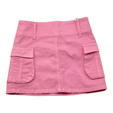 Lu Lu By Miss Grant Gonna Tinta Unita con Zip per Bambina LL3407 ROSA LU LU BY MISS GRANT 