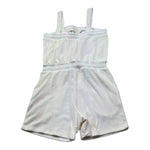 Juicy Couture Tuta Intera Tinta Unita con Stampa per Bambina JBX6526 PANNA JUICY COUTURE 