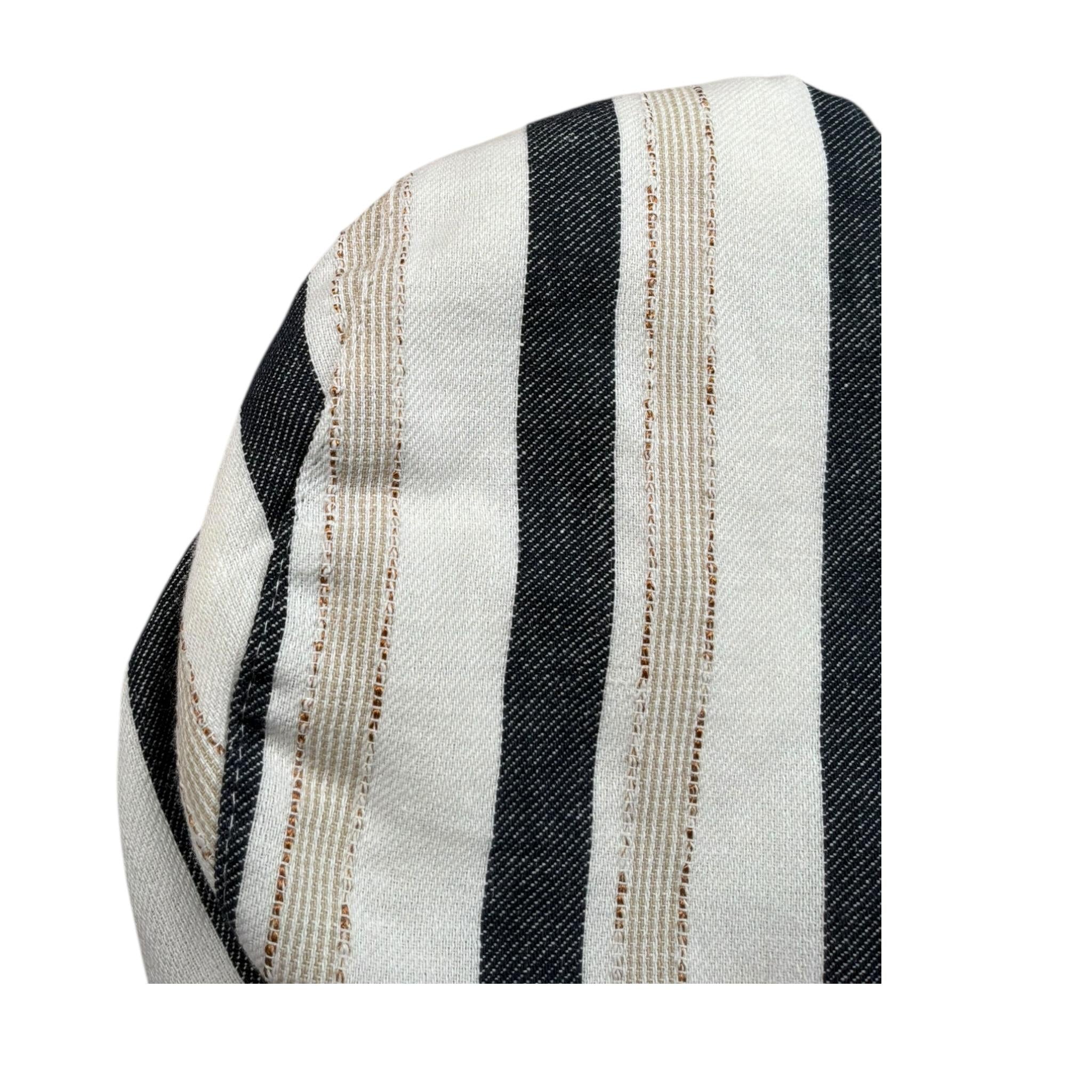 Pure Firenze Cappello Stampa Fantasia A Righe per Neonato PC03755 PANNA PURE FIRENZE 