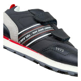 Pepe Jeans Sneakers Tinta Unita con Lacci per Bambino PBS40011 BLU PEPE JEANS 