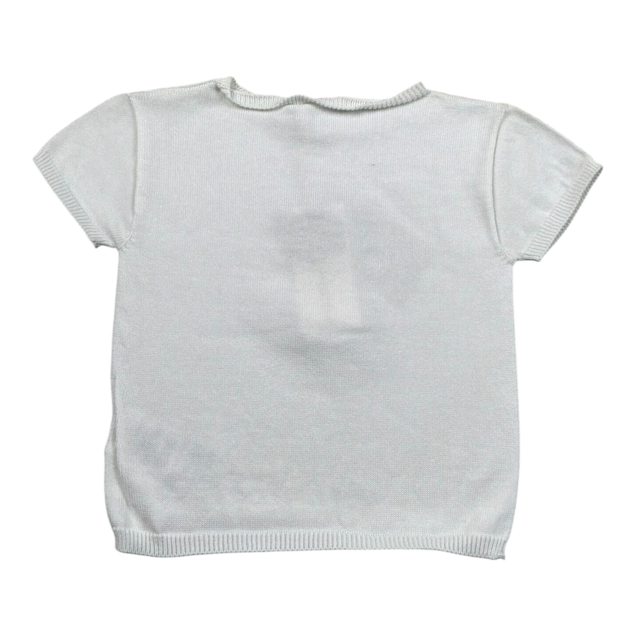Wedoble T-Shirt Girocollo Tinta Unita per Neonato V2503302C PANNA WEDOBLE 