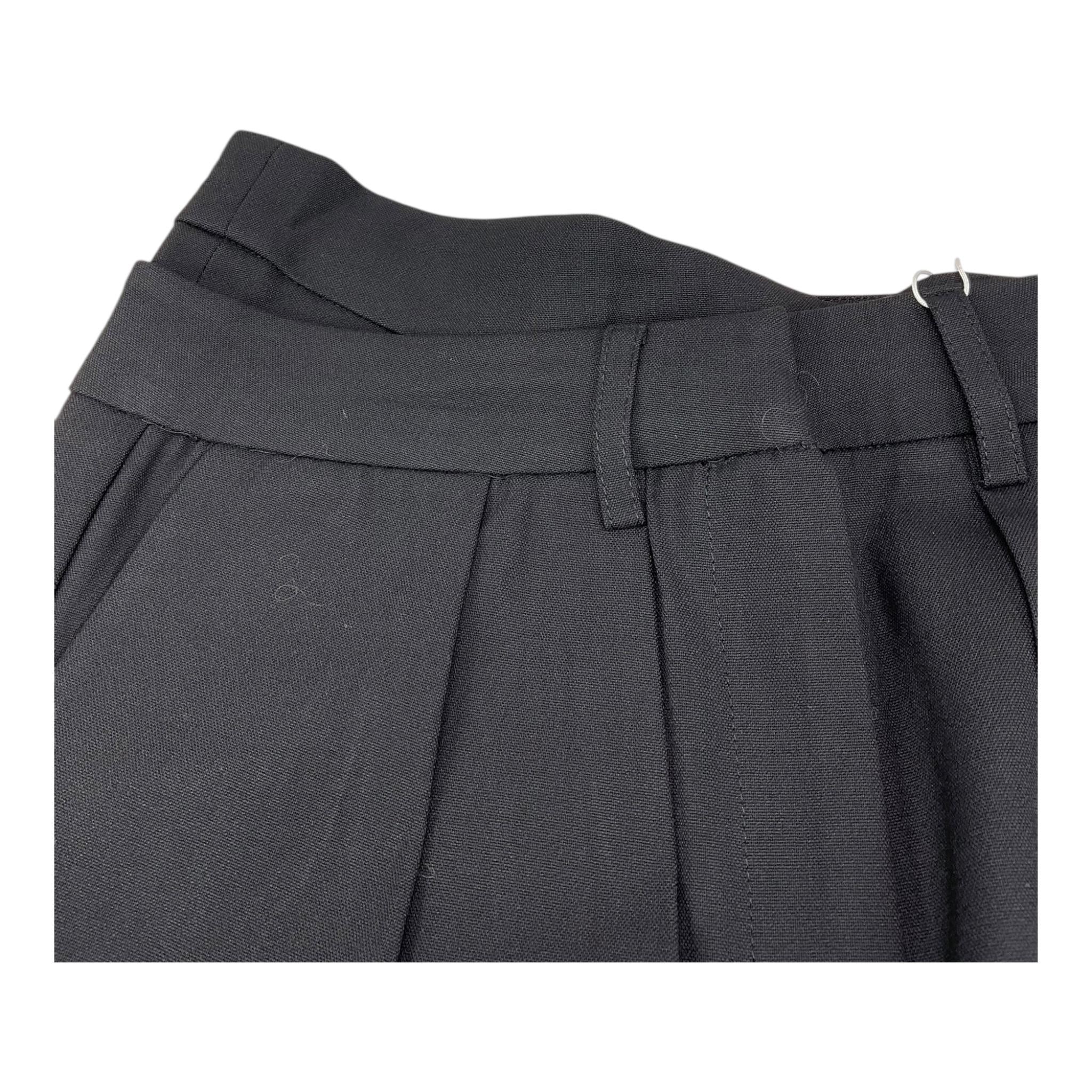 LES COYOTES DE PARIS pantalone modello a palazzo tinta unita Nero per Bambina 12230052 NERO LES COYOTES DE PARIS 