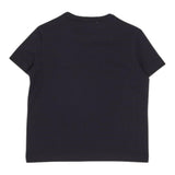 Blauer T-Shirt Giricollo Tinta Unita con Stampa per Bambino 24SBLKH02508 BLU BLAUER 