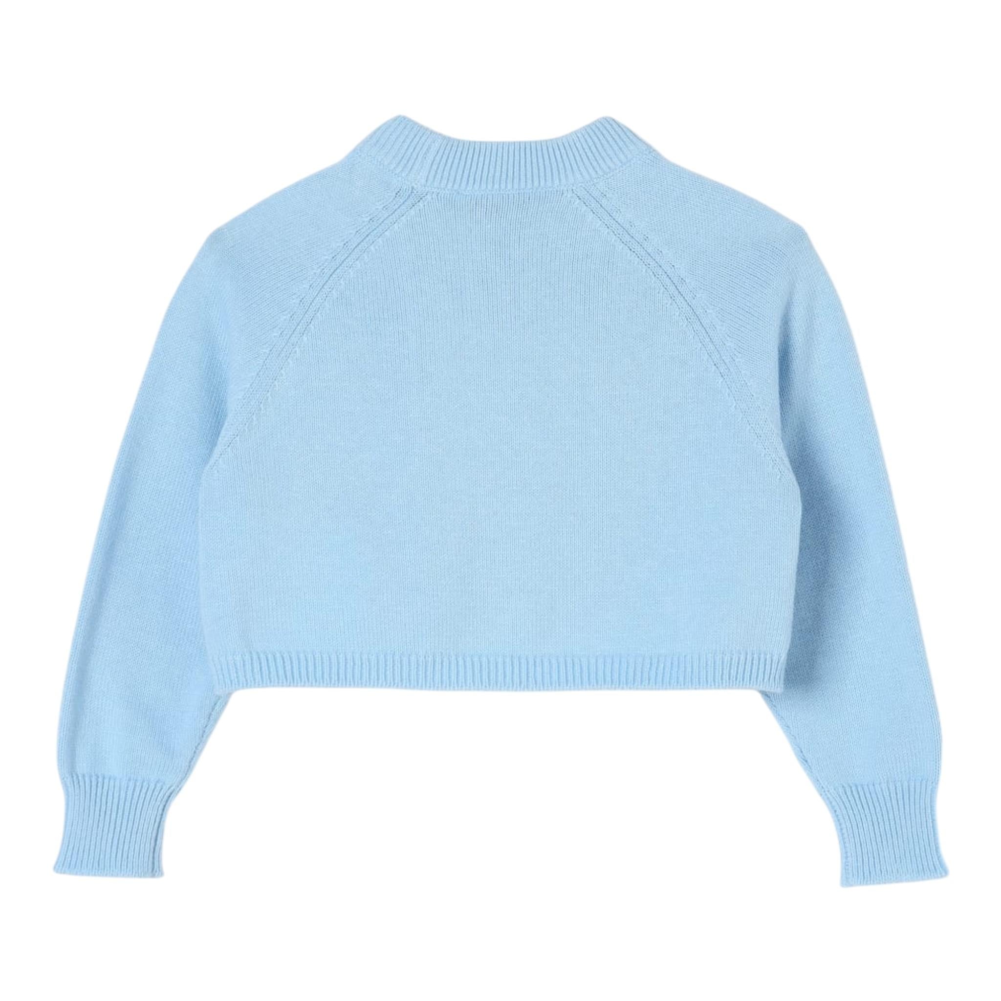 Philosophy Maglia Tinta Unita con Stampa per Bambina I9E614 AZZURRO PHILOSOPHY 