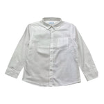MAYORAL camicia manica lunga tinta unita con bottoni Bianco per Bambino 146 BIANCO MAYORAL 