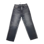 MOSCHINO jeans tinta unita con girovita regolabile Nero per Bambino HUP08O NERO MOSCHINO 