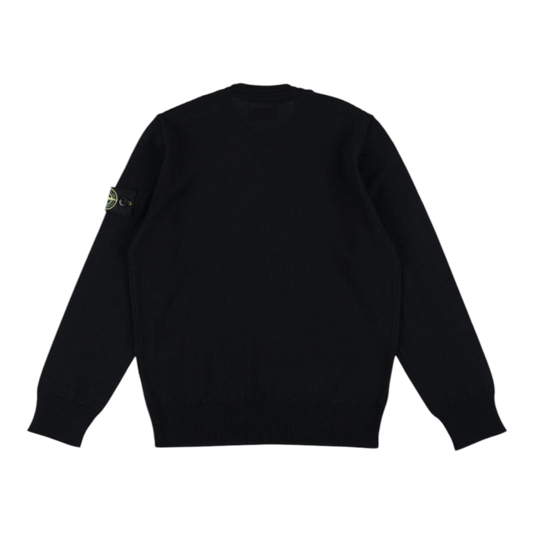 STONE ISLAND maglia girocollo tinta unita con stampa Blu per Bambino 8116509C4 BLU STONE ISLAND 