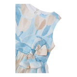 Mayoral Abito Giromanica Stampa Fantasia per Bambina 3913 AZZURRO MAYORAL 