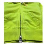 Sun68 Felpa con Zip E Cappuccio Tinta Unita per Neonato F31304N GIALLO FLUO SUN68 