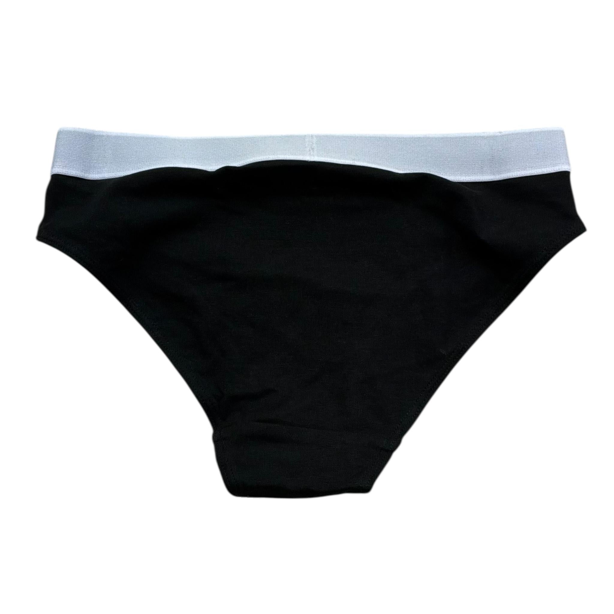 Juicy Couture Slip Tinta Unita con Stampa per Bambina JBX5823 NERO JUICY COUTURE 