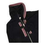 LANVIN felpa tinta unita con zip e cappuccio Nero per Bambina N30107 NERO LANVIN 
