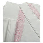 Baby Vip Set Lenzuola 3 Pezzi  per Neonata T1382 BIANCO BABY VIP 