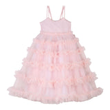 Billieblush Abito Cerimonia Tinta Unita con Tulle  per Bambina U20976X ROSA BillIEBLUSH 