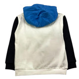 MAYORAL felpa chiusa con cappuccio tricolore Bianco per Bambino 4457 BIANCO MAYORAL 