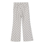 Elisabetta Franchi Pantalone tinta unita Stampe Logo Panna per Bambina EFPA192 PANNA ELISABETTA FRANCHI 