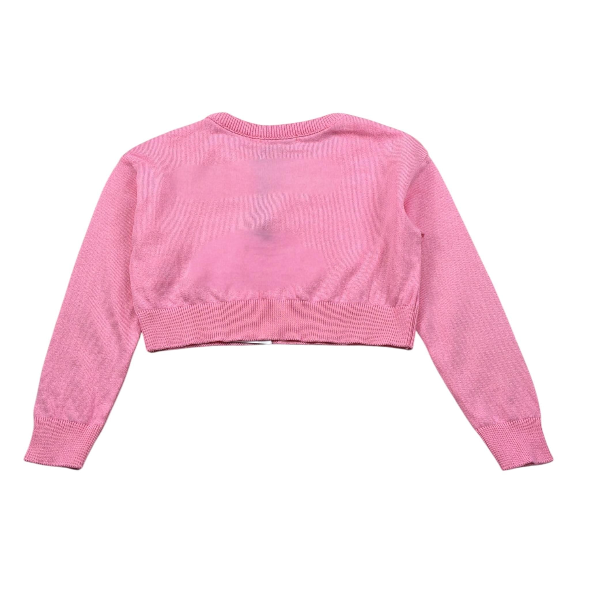 Gaelle Maglia tinta unita con Stampa Rosa per Bambina 2745WY00513 ROSA GAELLE 