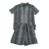 John Richmond Completo 2 Pezzi Camicia-Bermuda per Bambino RBP26159CE NERO JOHN RICHMOND 