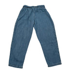 J.O. Milano Pantalone Tinta Unita con Elastico In Vita per Neonata 574Q3 AZZURRO J.O. MILANO 