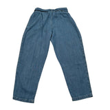 J.O. Milano Pantalone Tinta Unita con Elastico In Vita per Neonata 574Q3 AZZURRO J.O. MILANO 