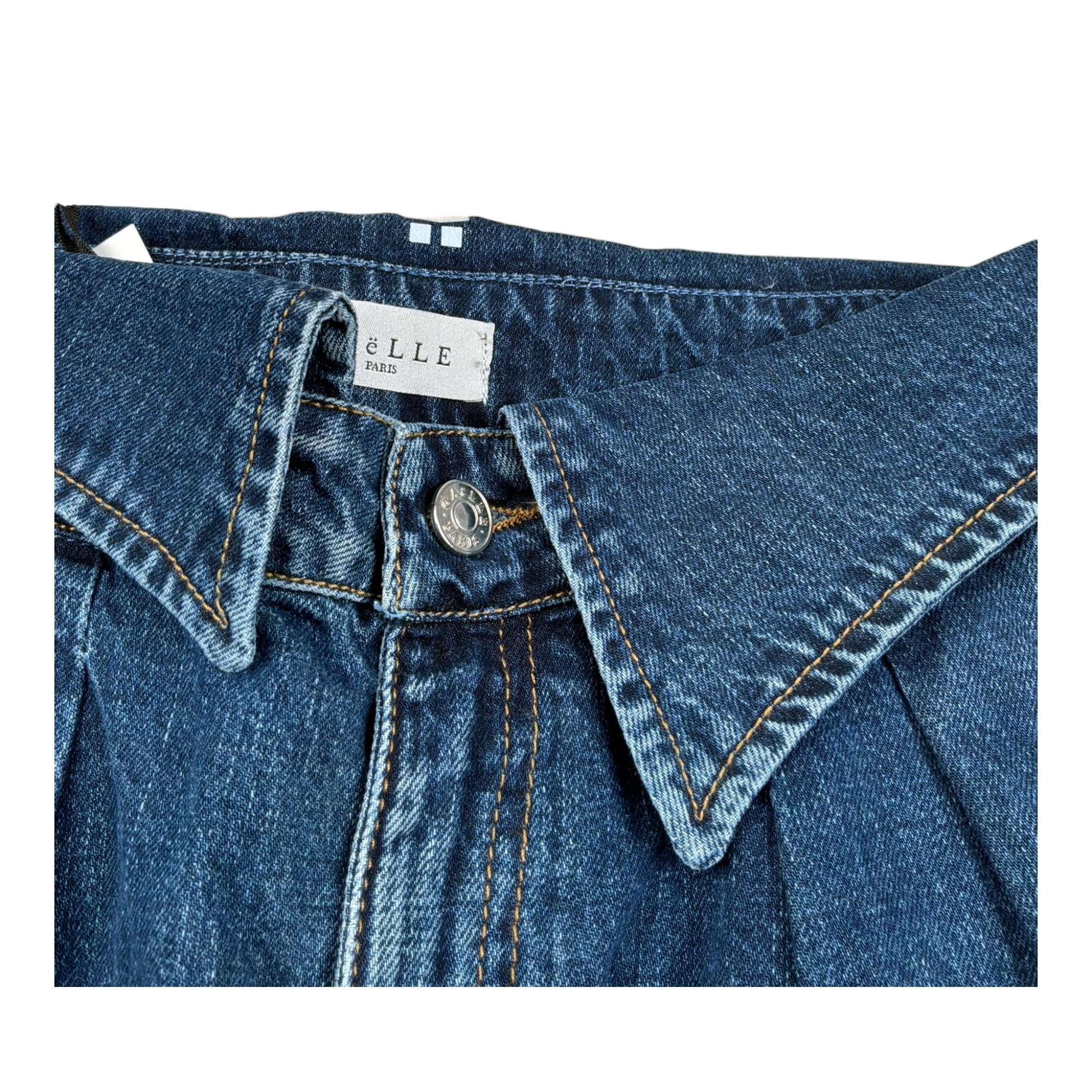 Gaelle Short In Denim Tinta Unita con Tasche per Bambina 2746SD00006 BLU GAELLE 