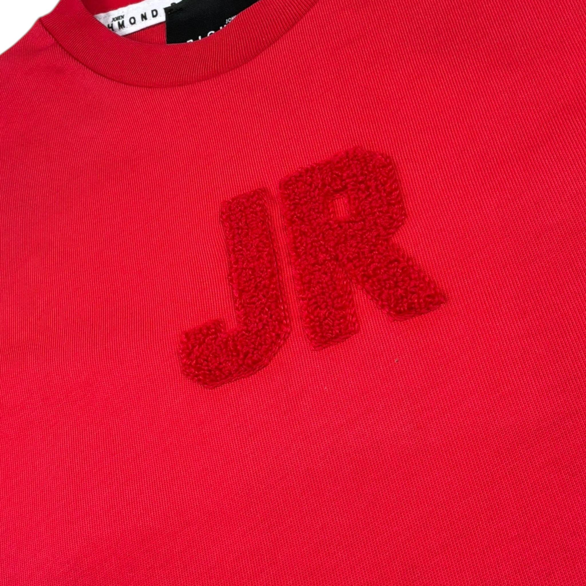 John Richmond T-Shirt Girocollo Tinta Unita con Stampa per Bambino RBP26191TS ROSSO JOHN RICHMOND 