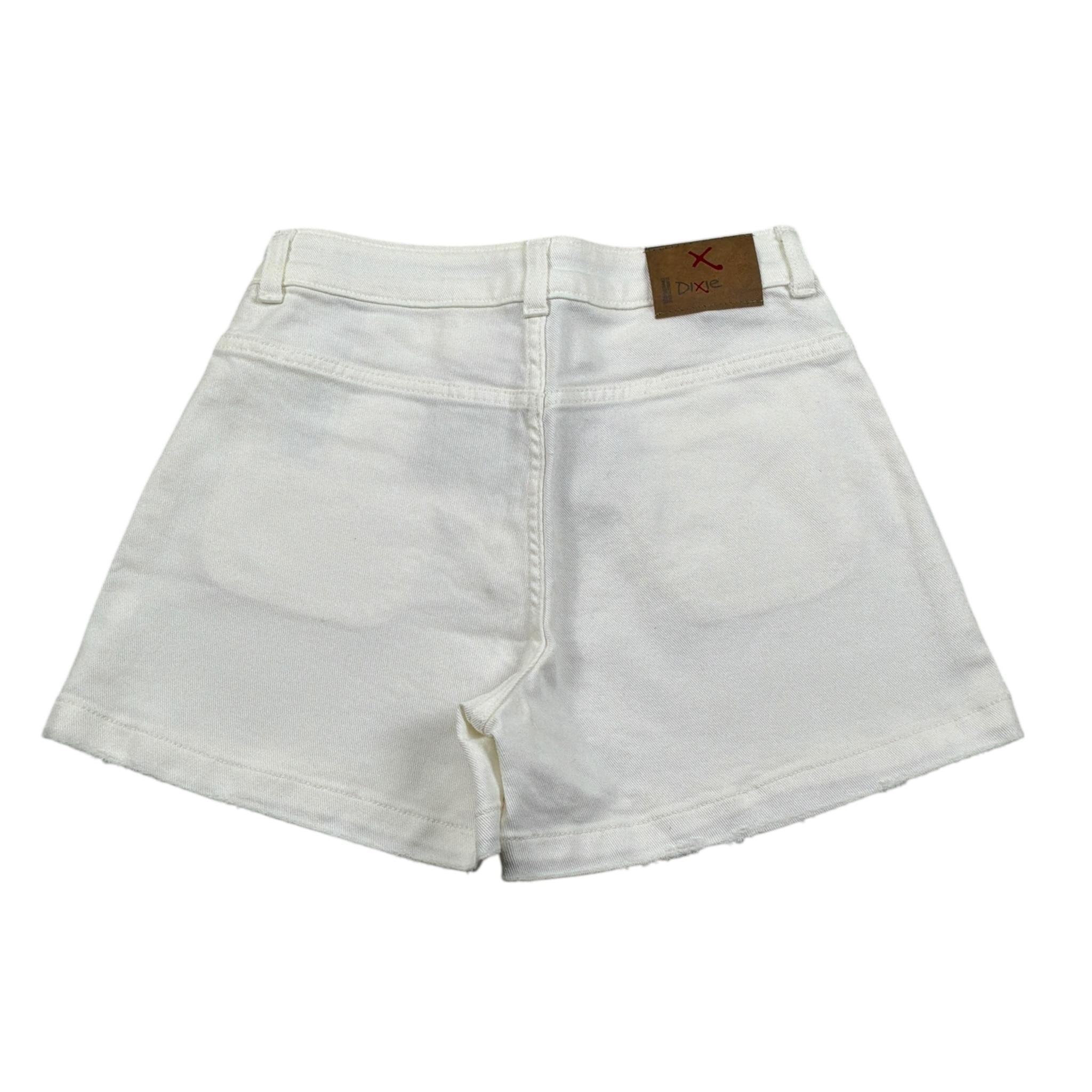 Dixie Short tinta unita con Girovita Regolabile Bianco per Bambina RB08B16G50 BIANCO DIXIE 
